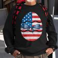Easter Eggs Flag Of Usa Matching Design For Easter Lovers Sweatshirt Gifts for Old Men