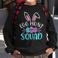 Egg Hunt Squad Hunting Season Funny Easter Day Sweatshirt Gifts for Old Men