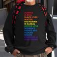 Equality Science Is Real Rainbow Sweatshirt Gifts for Old Men