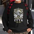 Etta Name - In Case Of Emergency My Blood Sweatshirt Gifts for Old Men