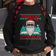Evil Santa Wheres My Favorite Ho Funny Ugly Christmas Gift Sweatshirt Gifts for Old Men