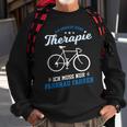 Fahrrad Fahren Therapie Radfahren Radsport Bike Rad Geschenk Sweatshirt Geschenke für alte Männer