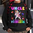 Family Matching Birthday Princess Girl Dabbing Unicorn Uncle Sweatshirt Gifts for Old Men
