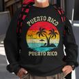 Family Vacation Vintage Retro Puerto Rico San Juan Beach Sweatshirt Gifts for Old Men