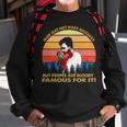 Famous For It Preacher Billy Art Butcher Sweatshirt Gifts for Old Men