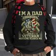 Fathers Day | 4Th Of July | Im A Dad Grandpa And A Veteran Sweatshirt Gifts for Old Men
