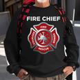 Firefighter Firefighting Fireman Fire Chief Sweatshirt Gifts for Old Men