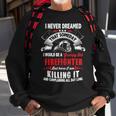 Firefighter Funny Grumpy Old Firefighter Sweatshirt Gifts for Old Men