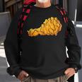 Flammendes Drachen-Design Herren Sweatshirt in Schwarz, Modisches Tee Geschenke für alte Männer