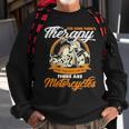For Some There’S Therapy For The Rest Of Us Biker Sweatshirt Gifts for Old Men