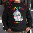 Free Dad Hugs Lgbt Gay Pride V2 Sweatshirt Gifts for Old Men