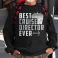 Funny Best Cruise Director Ever Captain Sweatshirt Gifts for Old Men