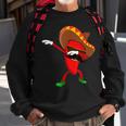 Funny Dabbing Chili Mexican Pepper Dab Sweatshirt Gifts for Old Men