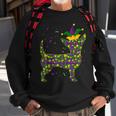 Funny Dog Mardi Gras Cute Leopard Chihuahua Puppy Lover Men Women Sweatshirt Graphic Print Unisex Gifts for Old Men