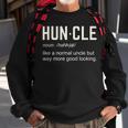 Funny Huncle Like A Normal Uncle Sweatshirt Gifts for Old Men