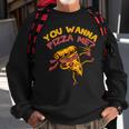 Funny You Wanna Pizza Me Foods Lovers Sweatshirt Gifts for Old Men