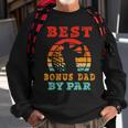 Gift For Fathers Day Best Bonus Dad By Par Golfing Gift For Mens Sweatshirt Gifts for Old Men