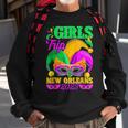 Girls Trip New Orleans 2023 Funny Jester Mask Mardi Gras Sweatshirt Gifts for Old Men Girls Trip New Orleans 2023 Funny Jester Mask Mardi Gras Sweatshirt Gifts for Old Men