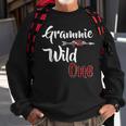 Grammie Of The Wild One Plaid Lumberjack 1St Birthday Sweatshirt Gifts for Old Men