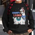 Grampy Lama Passender Familien-Weihnachts-Pyjama Geschenke Sweatshirt Geschenke für alte Männer