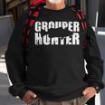 Grouper Hunter Sweatshirt Gifts for Old Men