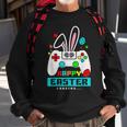 Happy Easter Day Bunny Egg Video Game Boys Girls Kids Gamer Sweatshirt Gifts for Old Men