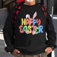Happy Easter Easter Bunny Ears Easter Egg Hunt Matching Sweatshirt Gifts for Old Men