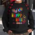 Happy Holi Color India Hindu For Women Men Kids Sweatshirt Gifts for Old Men