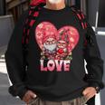 Happy Valentines Day Gnome With Love Gnome Valentines Day Sweatshirt Gifts for Old Men