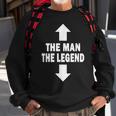 Herren Der Mann Die Legende Sweatshirt Geschenke für alte Männer