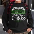 Herren Endlich Rentner Zeit Fürs E-Bike Radfahrer Sweatshirt Geschenke für alte Männer