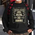 Herren Lebende Legende 33 Geburtstag Sweatshirt Geschenke für alte Männer