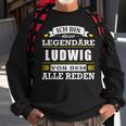 Herren Name Ludwig Vorname Namensgeschenke Namenstag Sweatshirt Geschenke für alte Männer