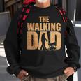 Herren The Walking Dad Geschenk Zum Vatertag Lustiges Papa Sweatshirt Geschenke für alte Männer