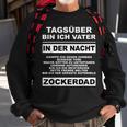 Herren Zockerdad Pc Spiele Gaming Zocken Konsole Sweatshirt Geschenke für alte Männer