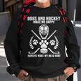 Hockey Makes Me Ice Hockey Happy Player Gift Penalty Box Sweatshirt Gifts for Old Men