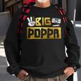 Hola At Your Poppa Two Legit To Quit Birthday Decorations Sweatshirt Gifts for Old Men