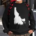 Hunter | Elk & Deer State - Vintage Idaho Hunting Sweatshirt Gifts for Old Men