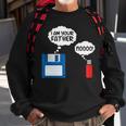I Am Your Father Fun Usb Floppy Disk It Computer Geek Nerds Sweatshirt Gifts for Old Men
