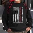 I Have Two Titles Dad And Poppy Men American Flag Grandpa Sweatshirt Gifts for Old Men