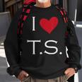 I Heart Ts Sweatshirt Gifts for Old Men
