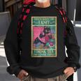 I Knit I Drink Tea & I Know Things Tea Lover Knitting Knit Sweatshirt Gifts for Old Men
