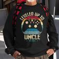 I Leveled Up To Uncle 2023 Promoted To First Time New Uncle Sweatshirt Gifts for Old Men