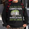 Ich Bin Ein Camper Papa Wie Ein Normaler Aber Viel Cooler Sweatshirt Geschenke für alte Männer