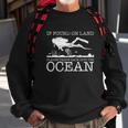 If Found On Land Scuba Diving Funny Diver Gift Men Women Sweatshirt Graphic Print Unisex Gifts for Old Men