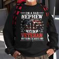 Im A Dad Nephew Veteran Memorial Day Funny Patrioitc Sweatshirt Gifts for Old Men