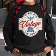 Im Not Old Im Just Vintage Funny Dad Classic Car Sweatshirt Gifts for Old Men