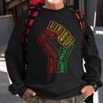 Inspiring Black Leaders Power Fist Hand Black History Month Men Women Sweatshirt Graphic Print Unisex Gifts for Old Men