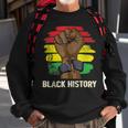 Inspiring Black Leaders Power Fist Hand Black History Month V2 Men Women Sweatshirt Graphic Print Unisex Gifts for Old Men