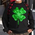 Irish Shamrock Tie Dye Happy St Patricks Day Go Lucky Gifts Sweatshirt Gifts for Old Men